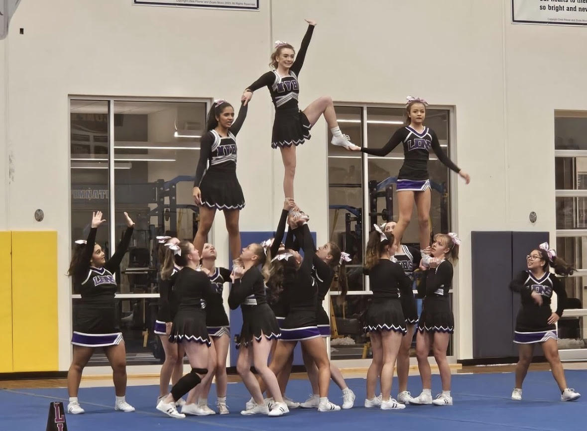 MVHS Cheer team